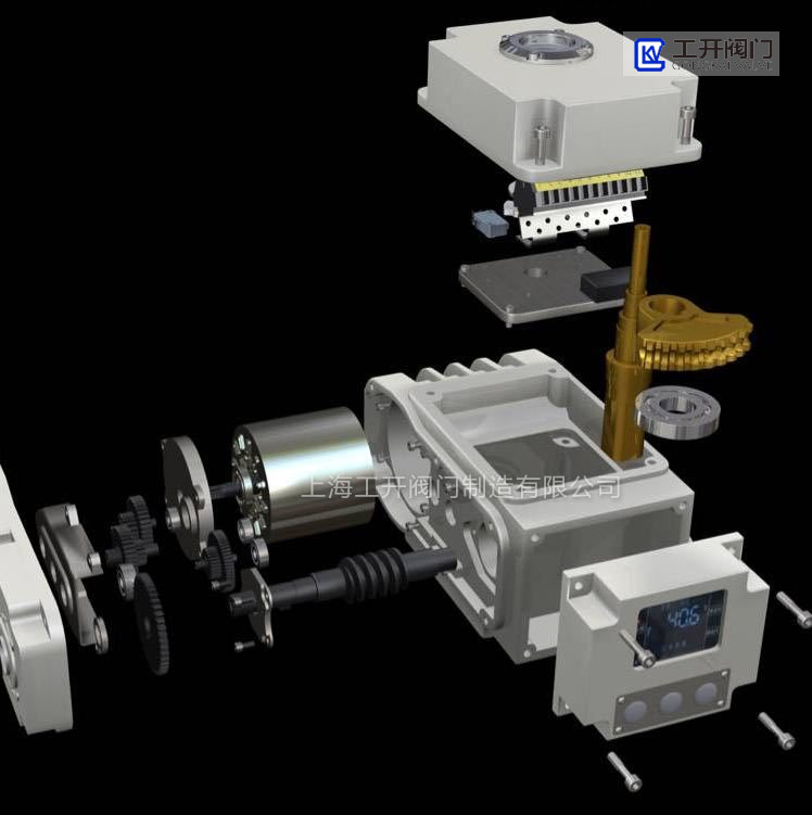 精小型電動(dòng)執(zhí)行器內(nèi)部結(jié)構(gòu)圖_分解圖
