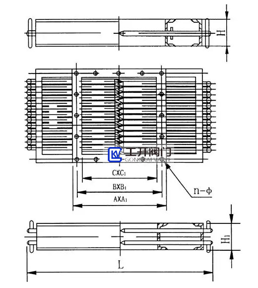 棒條閥結(jié)構(gòu)圖尺寸