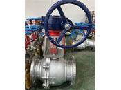 氧氣專用球閥實(shí)物圖-不銹鋼氧氣專用球閥DN200禁油脫脂